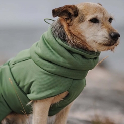Paikka Drying Coat 2GO Tørredragt til Hunden i Olive